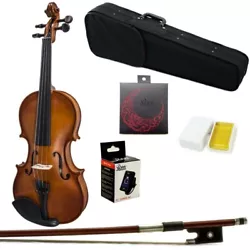 Paititi 1/16 Size Violin w Black Case, Rosin + Digital Tuner. Good sound. Actual item looks much better than photos...