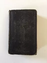Ancien livre visites au saint sacrement et a la sainte vierge Religion. Pages piquées Un feuillet libreDimensions 12x8...