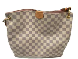 Authentic Louis Vuitton Graceful PM Damier Azur. This has had very little use and is in excellent condition. Matching...