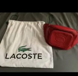 Supreme x Lacoste Fanny Pack. Used a couple of times but still in good condition