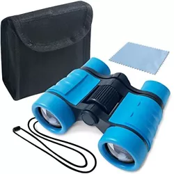 Superior Safety - Binoculars are made of natural rubber material, rubber surrounded eyepieces are included for eye...