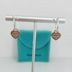 Gorgeous customized Tiffany & Co Earrings. Hearts are 100% genuine Tiffany & Co. Where do we get all our Tiffany & Co...