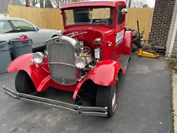 This truck runs & drives weekly.Builder is deceased so not many detail’s available.Flathead V8 motor with an...