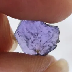 Rare, Rough Chromium Kornerupine.  Color: Lilas blue purple. Strongly trichroic: Lilas-Blue-Green. Weight: 3.30 carats....