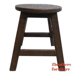Great shape, tight and sturdy. Light wear. Nice antique reproduction stool! We try to fully describe each piece in an...
