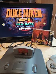 Duke Nukem 64 (Nintendo 64, 1997). Testé et fonctionnel vendu dans sa boîte dorigine sans le livret N64
