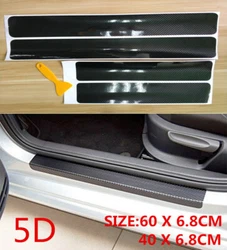 Material:5D carbon fiber texture (NOT real carbon fiber ). Applicable Car: Universal（Can be cut freely）. All...