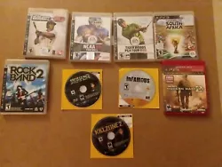 PlayStation 3 Game Lot [9 games].[SHF] Your getting exactly what is in the photos,  marked acceptable because some...