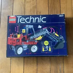 Lego Technic - Set 8837 - Pelle Pneumatique - Lego Technic Vintage. Complet