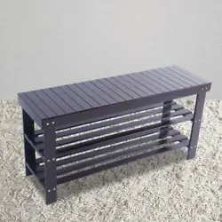 Take a try of this 90cm Strip Pattern 3 Tiers Bamboo Stool Shoe Rack! Unique strip design makes this shoe rack stylish....