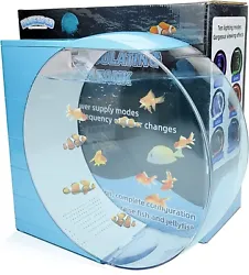 【 Integrated fish tank 】 No installation just add water and included you jellyfish. 【 Beautiful and...