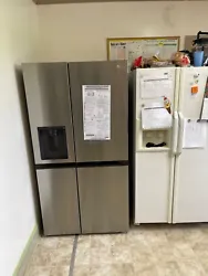 Used Amana 26 cubit double door refrigerator/freezer. I had to upgrade my refrigerator. ICE & WATER NOT WORKING AND...