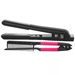 TFJ PRO - Ceramic Hair Straightener Comb Set. Professional ceramic straightener. • Solid ceramic plates allow you to...