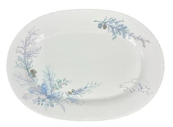 PFALTZGRAFF WINTER FROST No chips cracks or crazing, light utensil marks14 1/2” long 10 1/2” wide