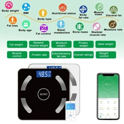 This is a smart scale for daily use. Made of high quality tempered glass and electronic components material, durable...
