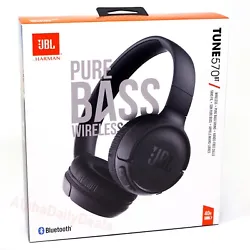 Bluetooth technology lets you stream your favorite music, podcasts, and more through 32mm dynamic drivers. JBL pure...