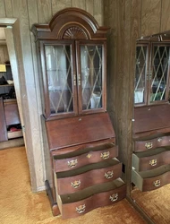 Antique Secretary Desk with Hutch.