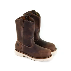 These slip-on safety toe boots go on easy for less stress and strain – and we all need less stress in our lives. Your...
