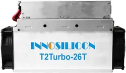 Innosilicon T2T 26TH. The plan was to see how these things work and continue to add the bigger models to my BTC mining...