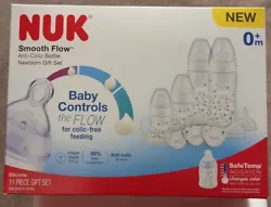 NUK Smooth Flow Anti-Colic Bottle Newborn Gift Set.