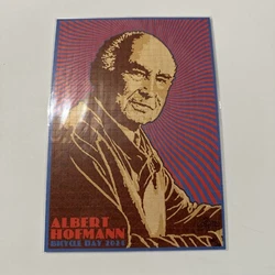 Chuck Sperry Albert Hofmann Blotter Art Print Bicycle Day S/N xx/200 Poster.