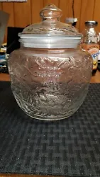 Crystal Candy Dish With Lid. Condition is 