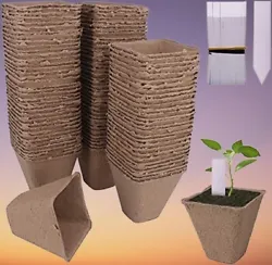 Material: The fibre pot is made from plant fibre. And you could put the whole peat pot in the ground, eco-friendly....
