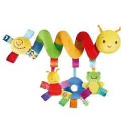 1 Baby Stroller Toy Activity Spiral. Develop babys tactile senses and hand eye coordination naturally Perfect toy for...