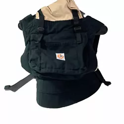 Ergobaby Ergo Baby Carrier Original Multiple Positions - Black & Tan / Camel. Ships fast!! Great condition!