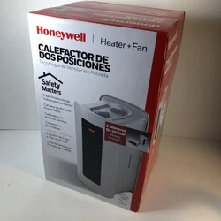 Electric Heater Fan Dual Position Portable Desktop Space Heating 3 Setting 1100W. Condition is 