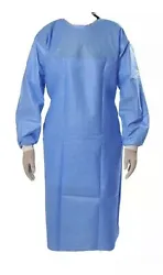 Surgical Gown Medical Protective Clothing Elastic Cuff ! Level 3 The Safest. Condition is 