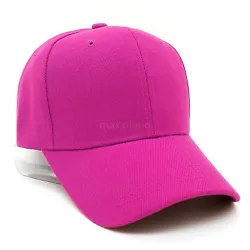 This strapback adjustable hat has 6 panel and 6 eyelets, front 2 panels have built in support. Size: Loop adjustable...