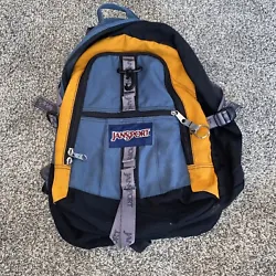 JANSPORT Equinox 33 Black Hiking School Travel Backpack Multi-Pocket Zip. Great shape! Some small spots here and there,...