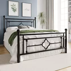 Modern & Chic Headboard. Powder-coated Surface. Quick assembly and more sturdy.