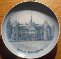The picture is of Sofiero castle in Helsingborg Sweden built in 1865. the back of the plate reads : 
