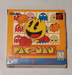 NEO GEO POCKET COLOR PAC MAN US VERSION. You receive what you see in the photos. Manual: 9/10. Very Good Condition.