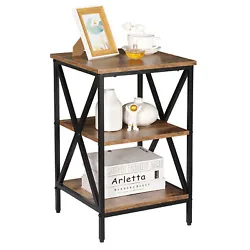This side table is functional and suitable be more close to you especial using it beside sofa and bed. Easily and...