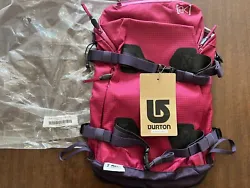 For sale is 1 New w/ tags Burton AK ABS compatible20L backpack in Thermal Magenta (dark pink with a pattern) and dark...