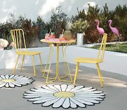 Use this Heidi Bistro Set featured in the Poolside Gossip Collection by Novogratz for all your entertaining needs....