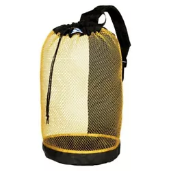 Stahlsac B.V.I. Mesh BackPack Yellow. Perfect for Snorkeling Gear. MSRP $46.95
