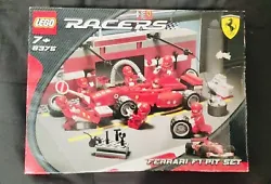 LEGO Racers 8375 Ferrari F1 Pit Set - Neuf en boite complet - RAREVoir photos pour état général de la boite