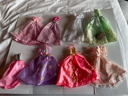 1990s Mattel Barbie Doll Birthday Quinceanera Dress Ball Gown Lot Very Good condition. Small yellow stain at bottom of...