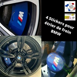 Autocollant pour étrier de frein BMW. Pour un look sportif. Les stickers BMW 