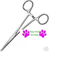 Professional Quality Hemostat with Locking Ratchet. Hair Puller with Locking Ratchet. 5.5