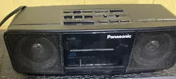 Panasonic Stereo AM/FM Alarm Clock Radio RC-X220 Aux Input 2 Alarms.