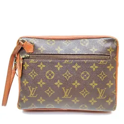 Material :Monogram. Color : Brown. (zipper) The zipper works properly. Code, Number etc. : 834. #3 If the item has both...