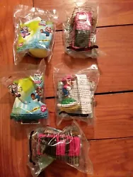 Wendys Mario Nintendo Wii Happymeal Toy Lot. Condition is 