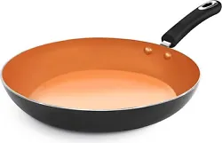 Premium Quality Nonstick Frying Pan. · Always let the frying pan cool before washing it. Our copper protected frying...