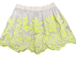 IMO - THIS SKIRT SEEMS TO RUN LARGE - I WOULD SAY A SIZE 10 COULD EASILY WEAR IT AS WELL.