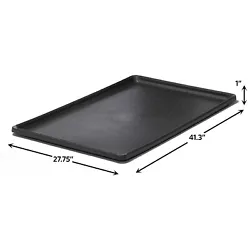 Can also be used as a shoe tray for wet and muddy shoes or as a pet food bowl tray. Fits MidWest dog crate models 1542,...